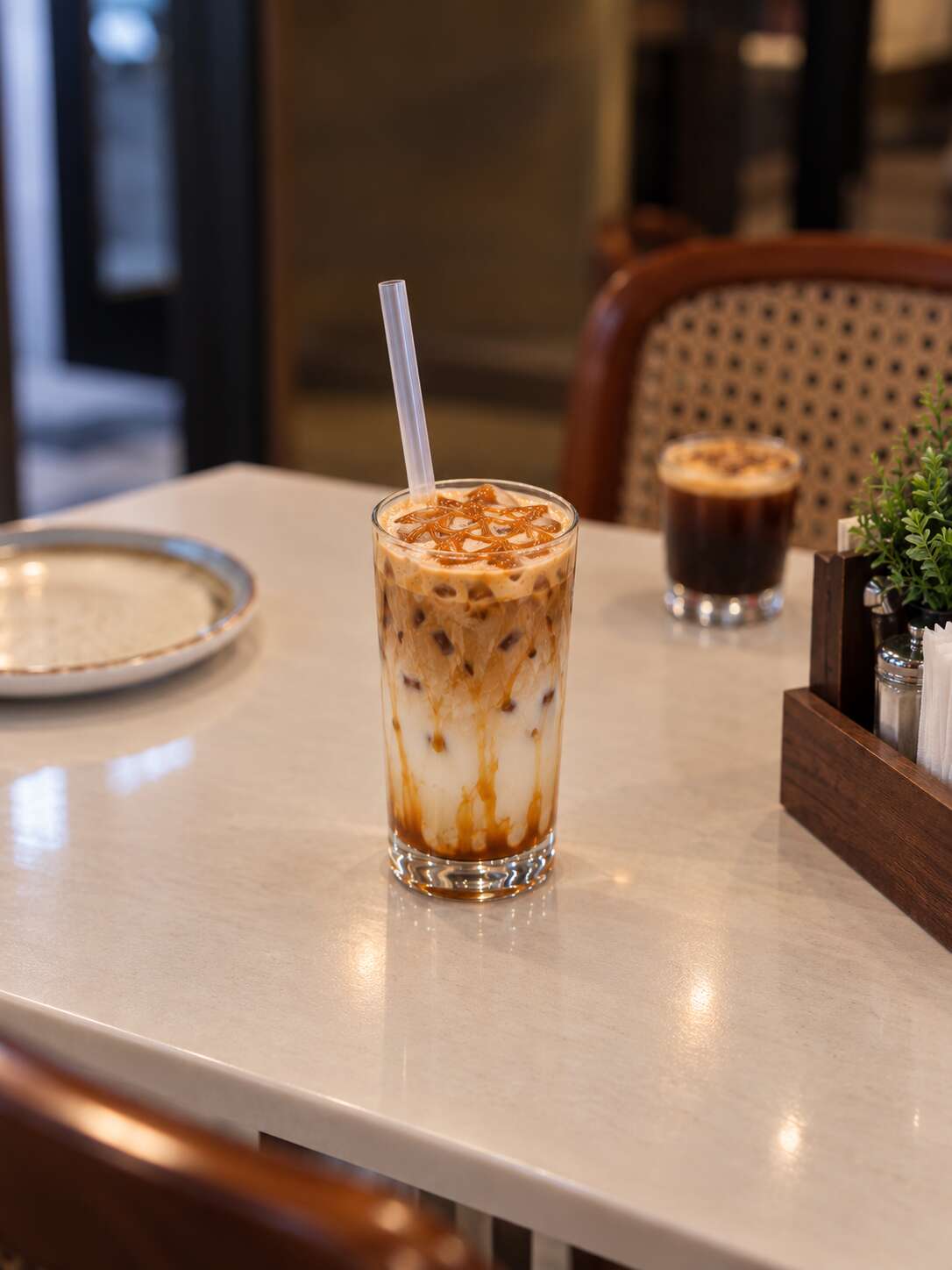 ICED KARAMEL LATTE