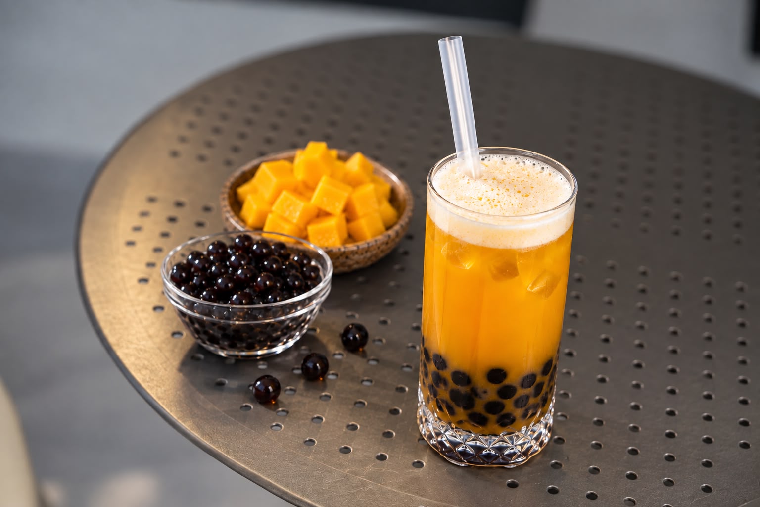 MANGO BUBBLE TEA