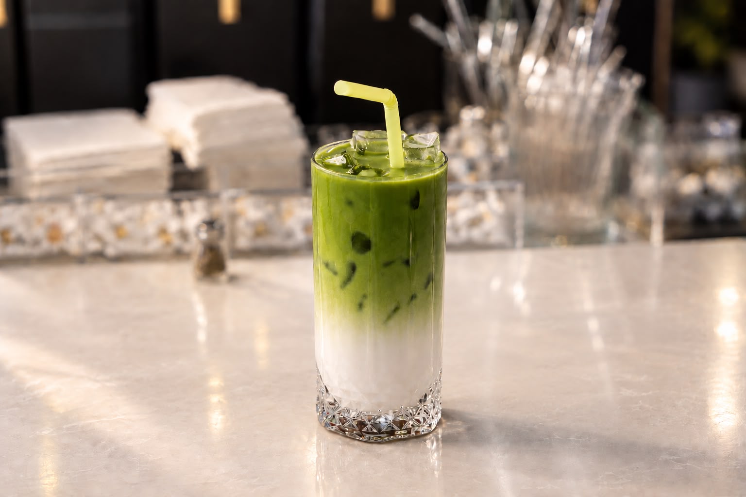 ICED MATCHA LATTE