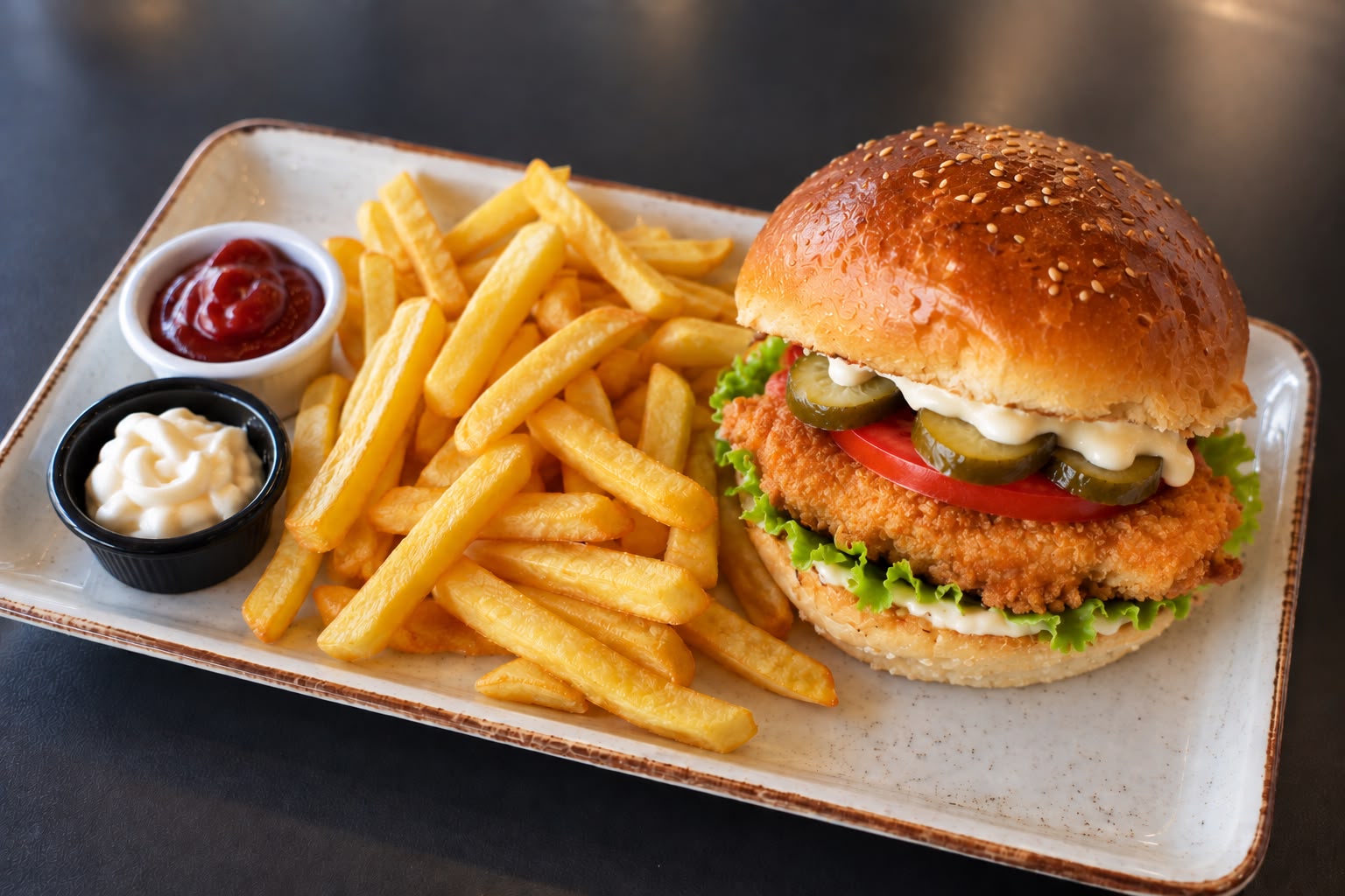 TAVUK BURGER